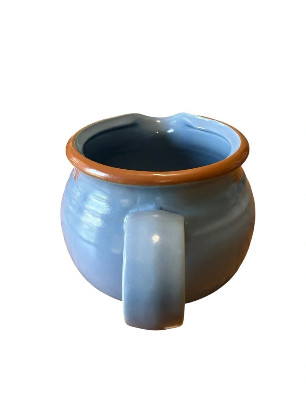 Noritake Stoneware Japan Blue Adobe 8678 Gravy Boat
